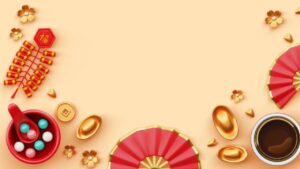 Mẫu background tết màu vàng 5
