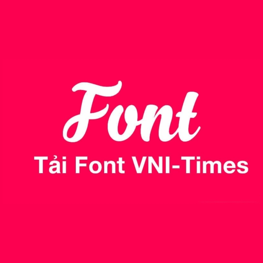 Download font VNI-Times sử dụng trong tài liệu