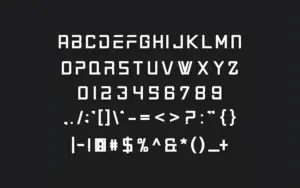 font chữ cứng cáp