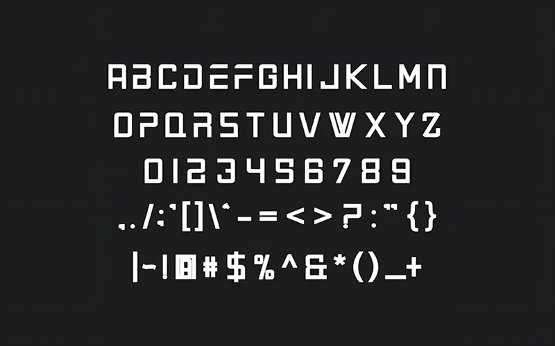 font chữ cứng cáp