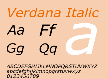 Verdana Việt hóa – font thân thiện, dễ đọc, sang trọng