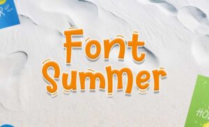 Tải font việt hóa MTD Summer Show miễn phí