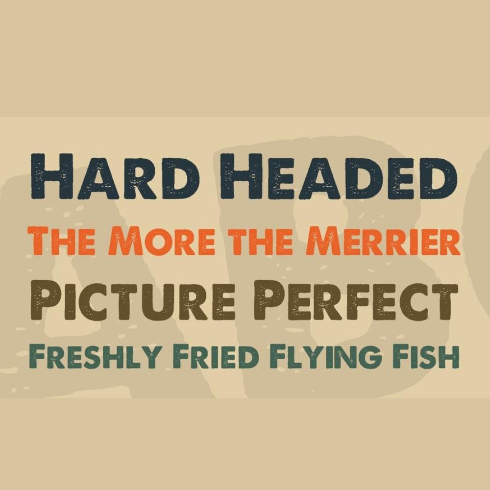 Nét chữ đậm, dứt khoát của font SVN A Love of Thunder