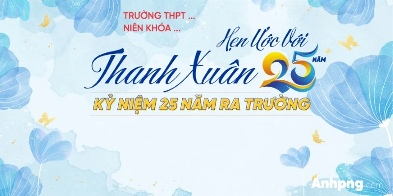 phông kỷ niệm ngày ra trường