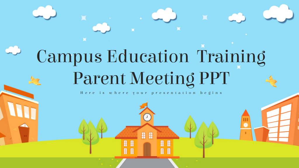 phông nền, background họp phụ huynh tiếng anh