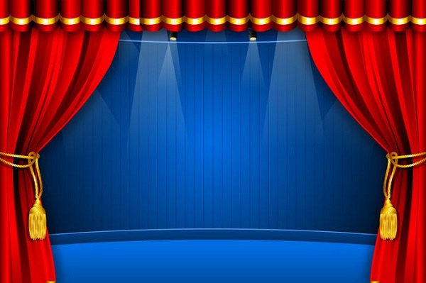 Phông sân khấu giáng sinh trang trí linh vật và biểu tượng mới nhất cho mùa lễ hội