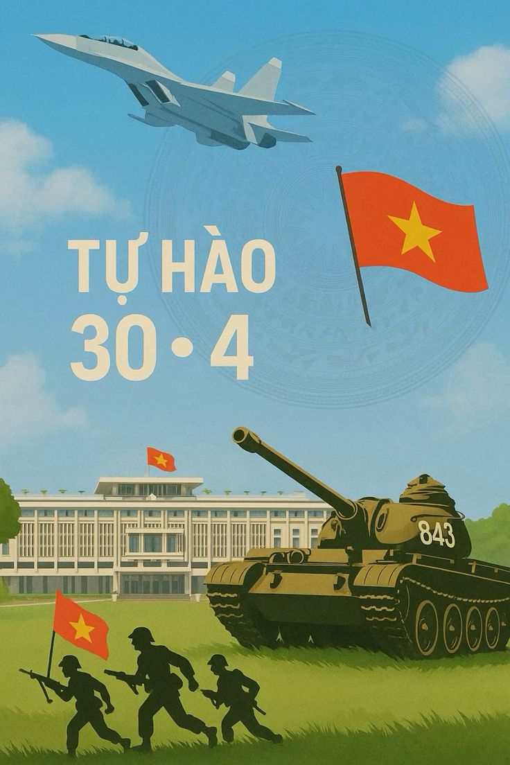 Poster ngày 30/4 đẹp 10
