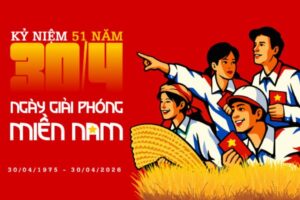 Poster Giải phóng Miền nam 30/4 đep 02