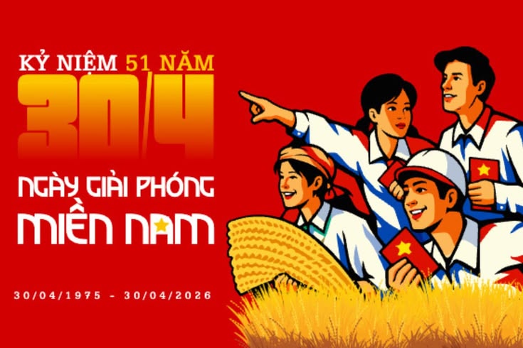 Poster Giải phóng Miền nam 30/4 đep 02