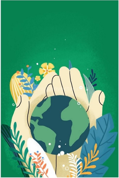 Poster về bảo về môi trường trái đất