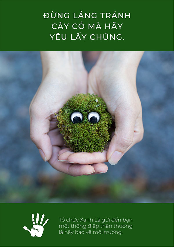 Poster bảo vệ môi trường xanh
