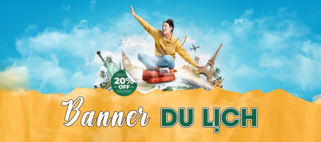 Poster du lịch vòng quanh thê giới