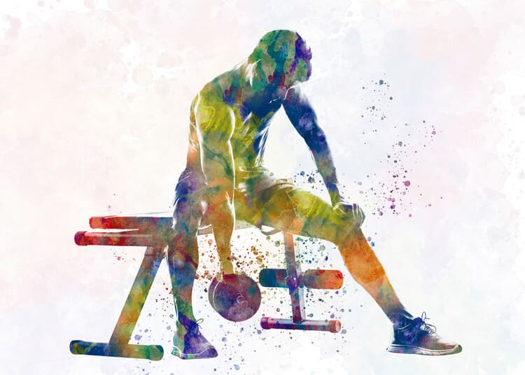 Poster gym thiết kế nghệ thuật