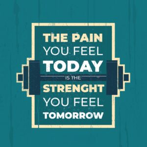 Poster vượt qua cơn đau