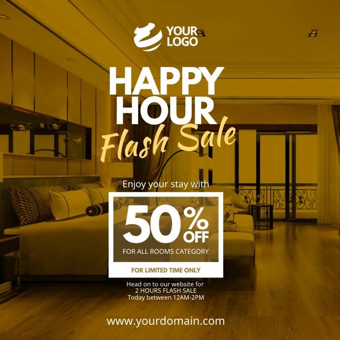 Mẫu poster khách sạn đẹp 07