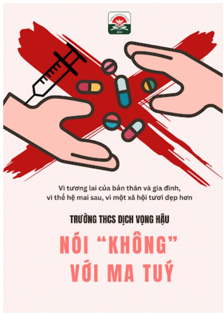Mẫu poster phòng và chống ma tuý 7