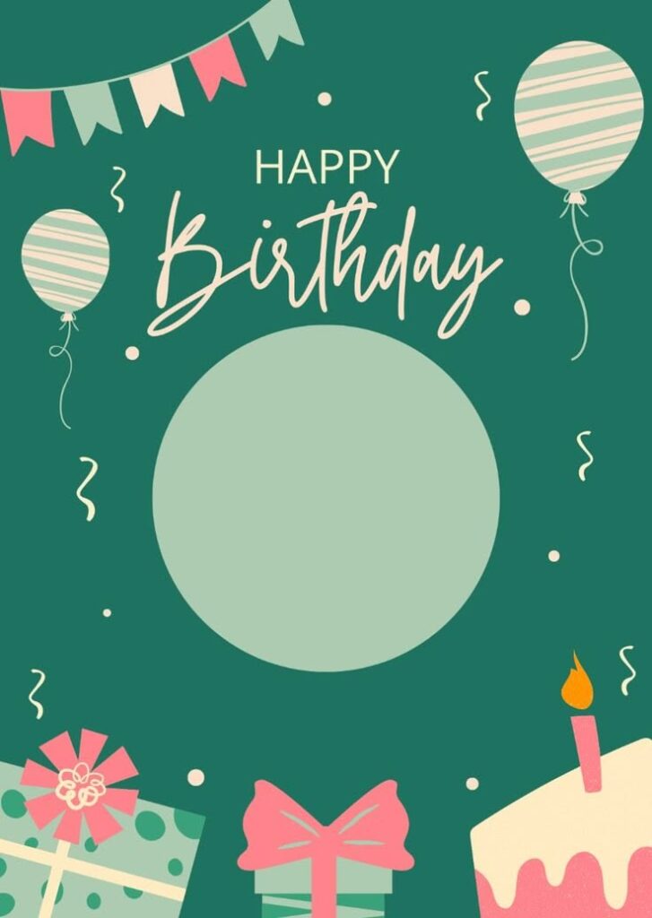 Poster chức mừng sinh nhật cho trẻ em