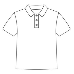 Vector áo thun có cổ