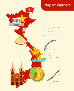 Bản đồ Việt Nam văn hóa