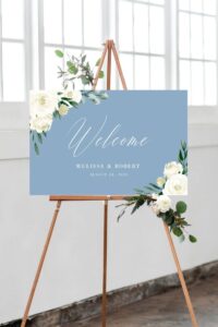 Bảng tên cưới vector