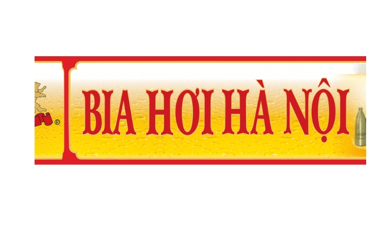 Tải bộ biển bia hơi Hà Nội vector - Định dạng AI, PNG, SVG, EPS, CDR