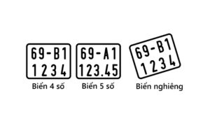 Tải file biển số xe vector chuẩn sắc nét - Định dạng AI, PNG, SVG, CDR, EPS