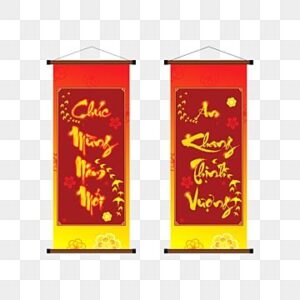 Vector câu đối năm mới