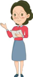 Vector cô giáo giản dị