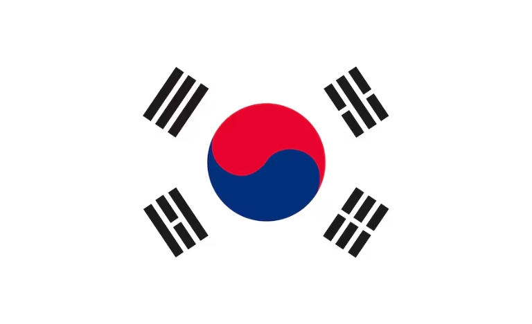 Tải cờ Hàn Quốc vector đầy đủ định dạng AI, PNG, SVG, CDR, EPS miễn phí