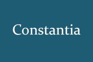 Constantia font việt hóa
