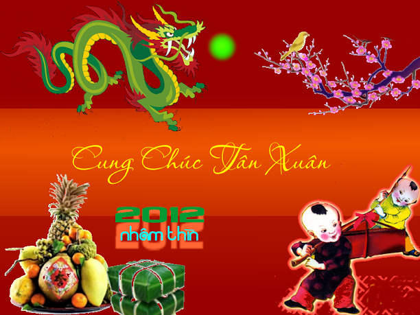 Cung chúc tân xuân với họa tiết hoa mai, hoa đào truyền thống