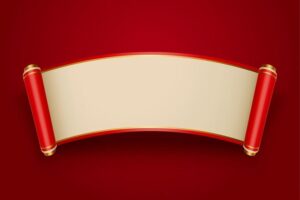 Vector cuốn thư nền đỏ