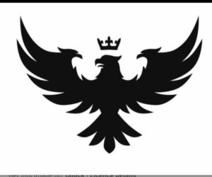 Logo đại bàng vương quyền vector