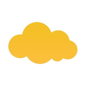 Vector đám mây cam