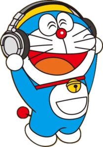 Logo Doraemon vector nghe nhạc