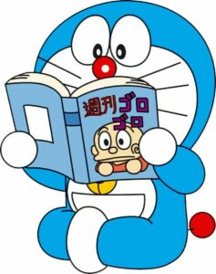 Logo Doraemon vector đọc truyện