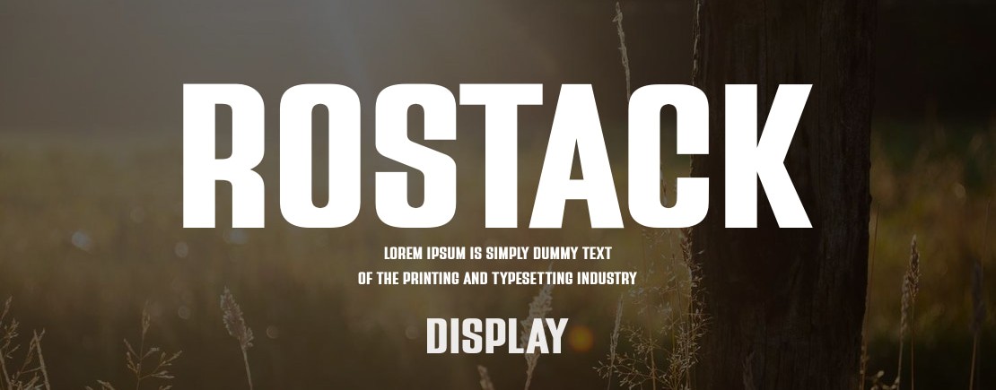 font rostack