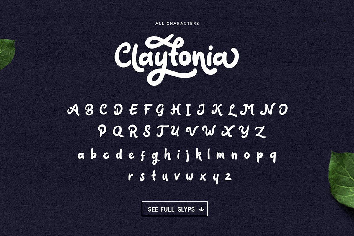 font SVN-Claytonia