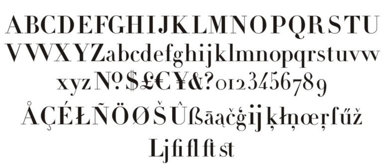 Font uvf didot