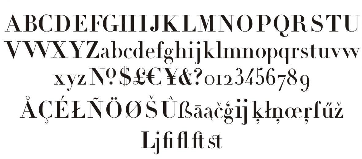 Font uvf didot