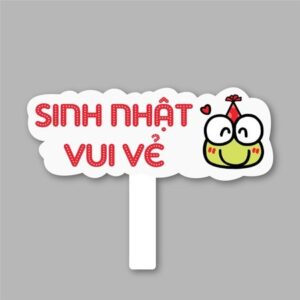 Mẫu hashtag sinh nhật đơn giản