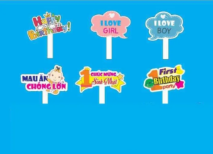 Mẫu hashtag cầm tay chúc mừng