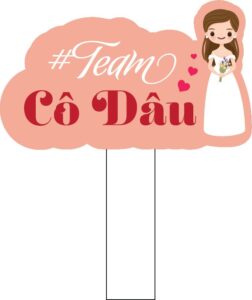 Mẫu hashtag đám cưới nhà gái
