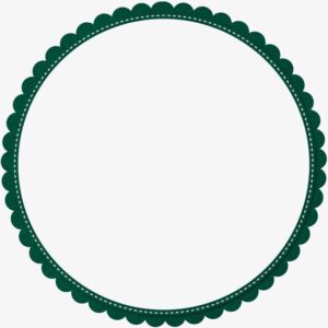 Khung viền đẹp vector hình tròn