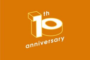 Logo 10 năm sáng tạo