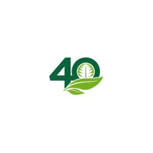 Logo 40 năm thiên nhiên