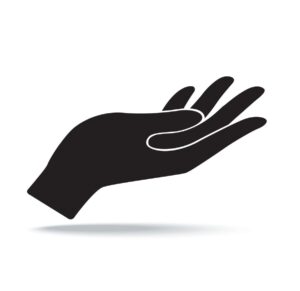 logo bàn tay vector