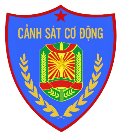 logo cảnh sát cơ động vector