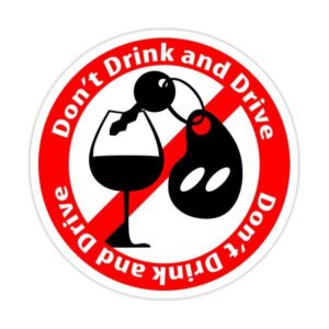 Logo uống rượu là không lái xe