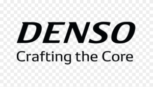 Logo Denso đen trắng